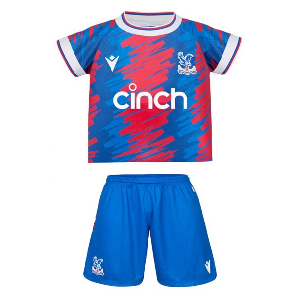 Camiseta Crystal Palace 1ª Kit Niño 2022 2023 Rojo Azul
